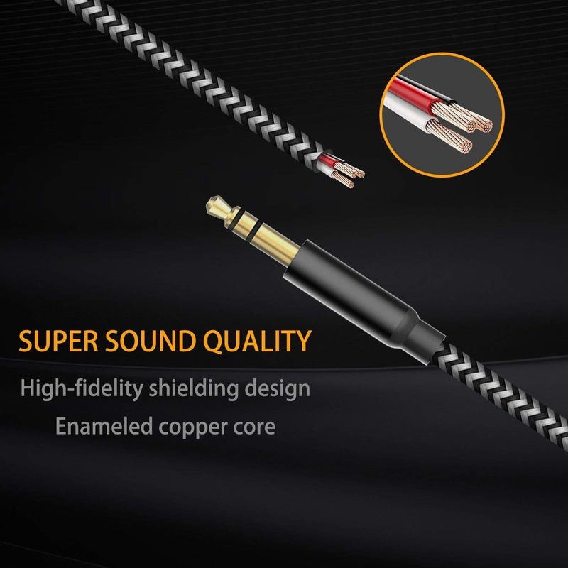 LecLooc USB C to 3.5mm Audio Aux Jack Cable 4FT, Type C to 3.5mm HiFi Aux Cord for iPhone 16 15 Pro Max 15 Pro 15 Plus, Google Pixel 9 8 7 6 Pro 5,Galaxy S24 S23 Ultra S22 S21 Note 20, OnePlus 7T 8Pro - Image 5
